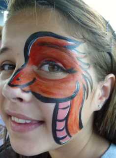 dragon 5 face painting entertainer custom face painter entertainment decor greenville sc anderson sc spartanburg sc upstate sc bruce unlimited designs